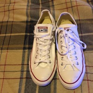 All White Converse